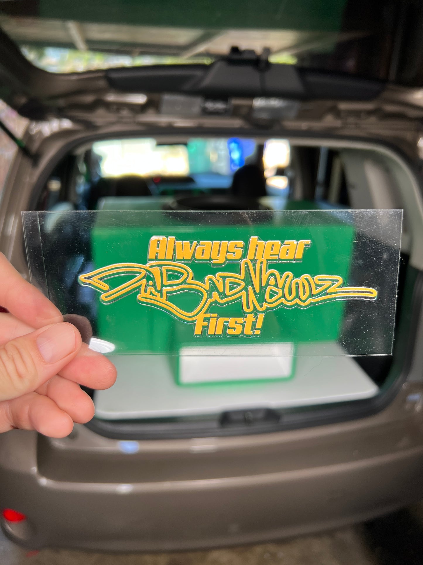 DaBadNewz Tagline Sticker