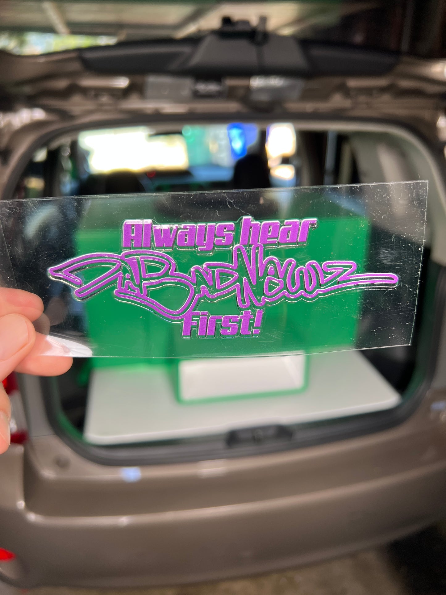 DaBadNewz Tagline Sticker